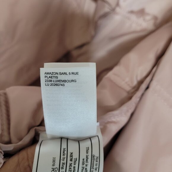 LARK & RO Women's Puffer Belted Wrap Jacket SZ L - Picture 9 of 10